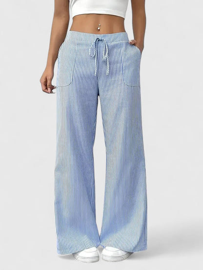 Pia | Everyday Breathable Wide-Leg Ease Pants