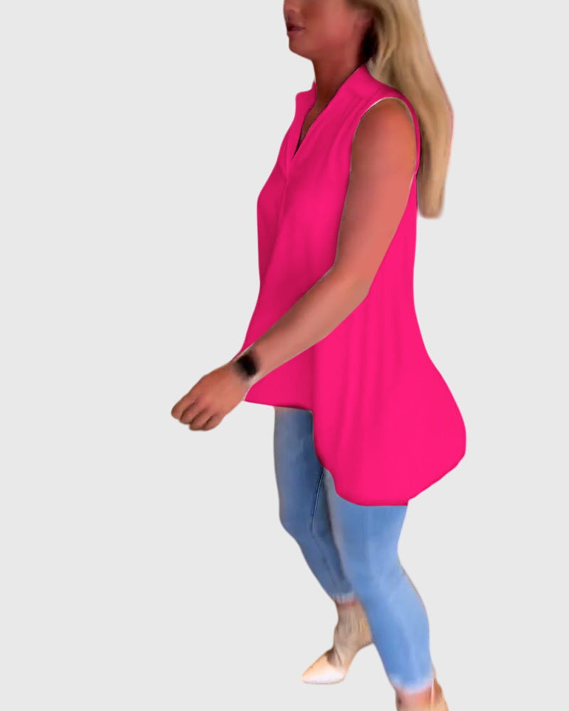 Anisia | Airy Lightweight Sleeveless Style Top