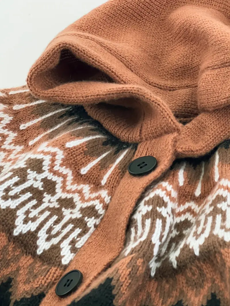 Asiva | Layering Hooded Wear Cardigan