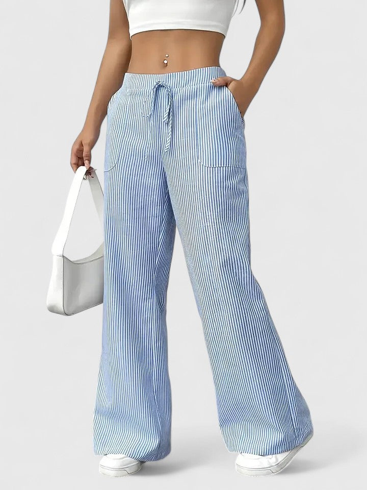 Pia | Everyday Breathable Wide-Leg Ease Pants