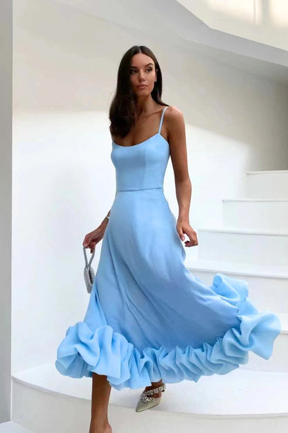 Fioralisa | Weekend Ruffled Hem Piece Dress