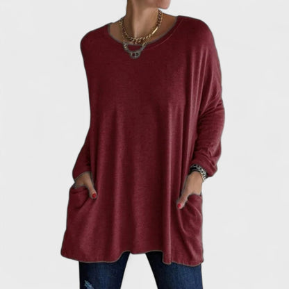 Angeletta | Layering Lightweight Long-Sleeve Style Top