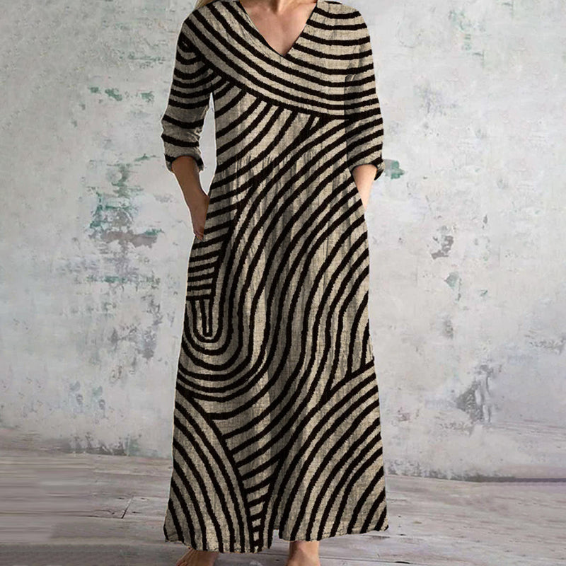 Ermenegilda | Garden-Party Breathable Vintage Sensibility Dress
