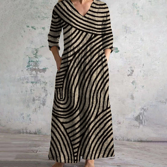Ermenegilda | Garden-Party Breathable Vintage Sensibility Dress