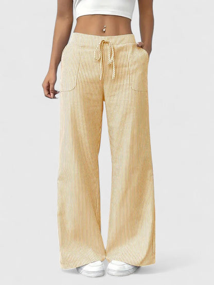 Pia | Everyday Breathable Wide-Leg Ease Pants