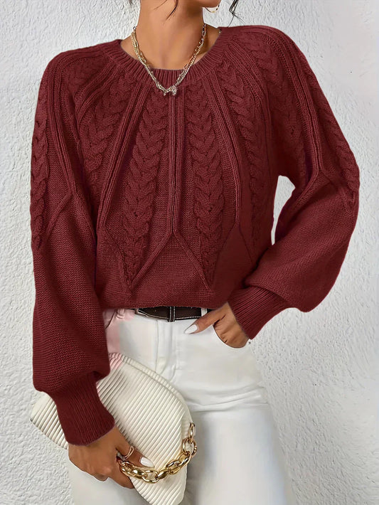 Asenia | Weekend Knit Texture Sweater