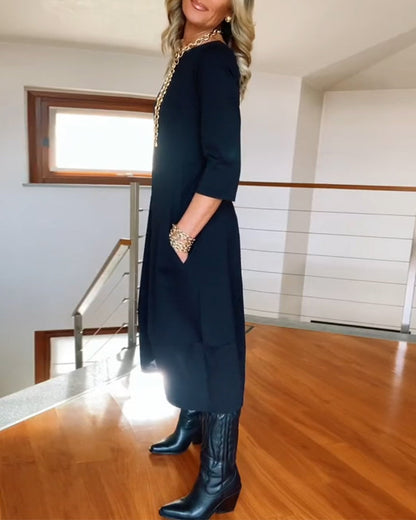 Gioconda | Occasion-Ready Breathable Slimming Flair Dress