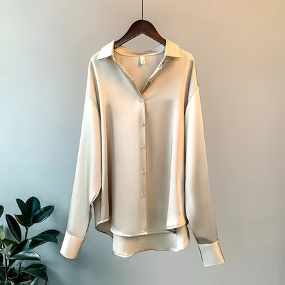 Isla | Layering Silk Lightweight Fit Blouse