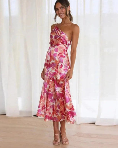 Iolanda | City Breathable Floral Flair Dress
