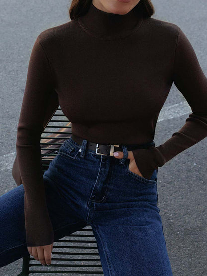 Calliope | Wardrobe-Staple Mock-Neck Spring Comfort Top