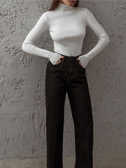 Calliope | Wardrobe-Staple Mock-Neck Spring Comfort Top