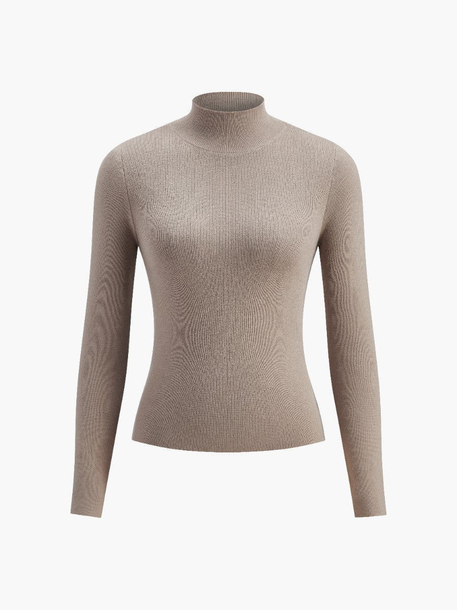 Calliope | Wardrobe-Staple Mock-Neck Spring Comfort Top