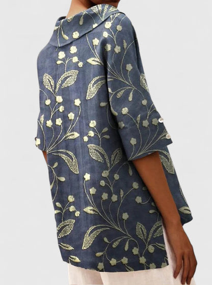 Aleria | Errand-Day Breathable V-Neck Fit Top
