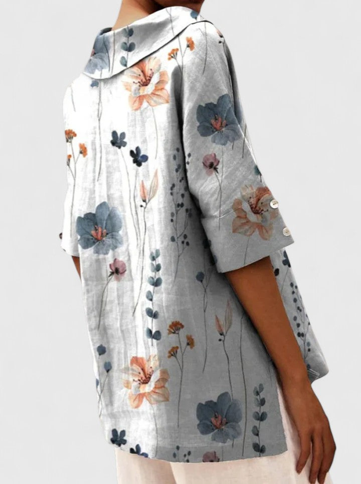 Aleria | Errand-Day Breathable V-Neck Fit Top