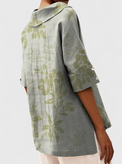 Aleria | Errand-Day Breathable V-Neck Fit Top