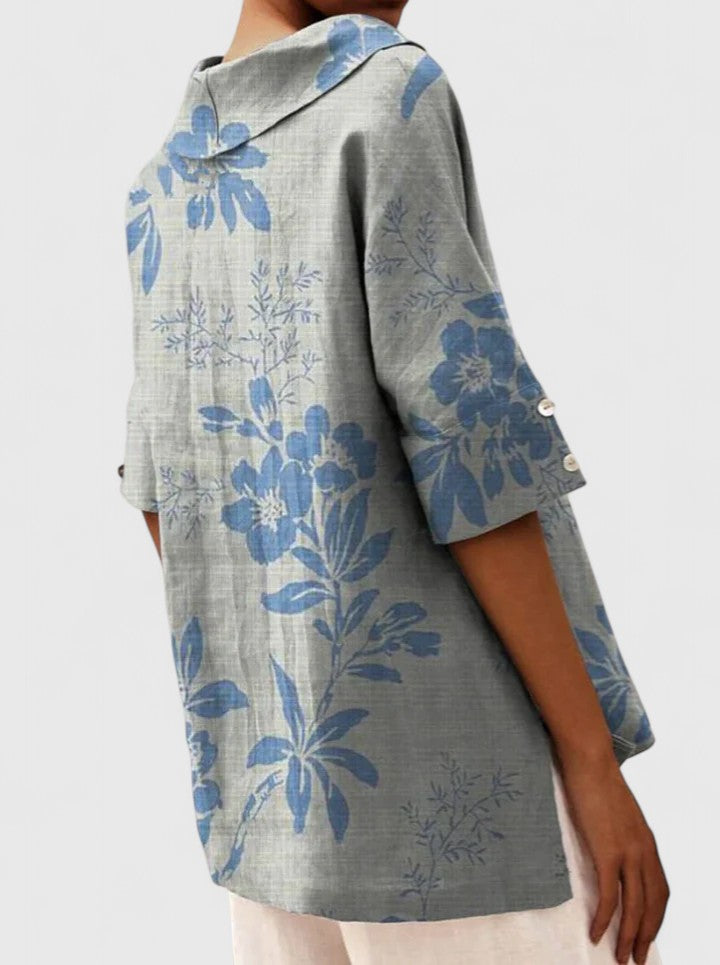 Aleria | Errand-Day Breathable V-Neck Fit Top
