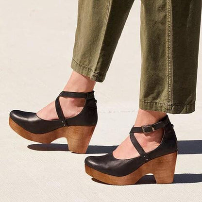 Arya | Warm-Weather Wedge Ankle-Strap Stride Sandal