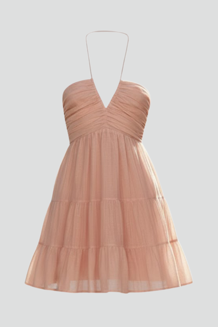 Beatricetta | Occasion-Ready Tiered Ruffle Drape Dress