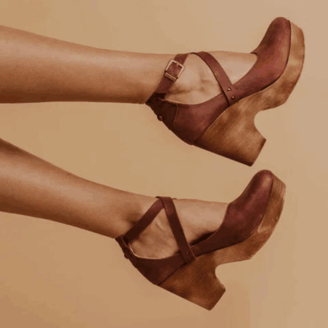 Arya | Warm-Weather Wedge Ankle-Strap Stride Sandal