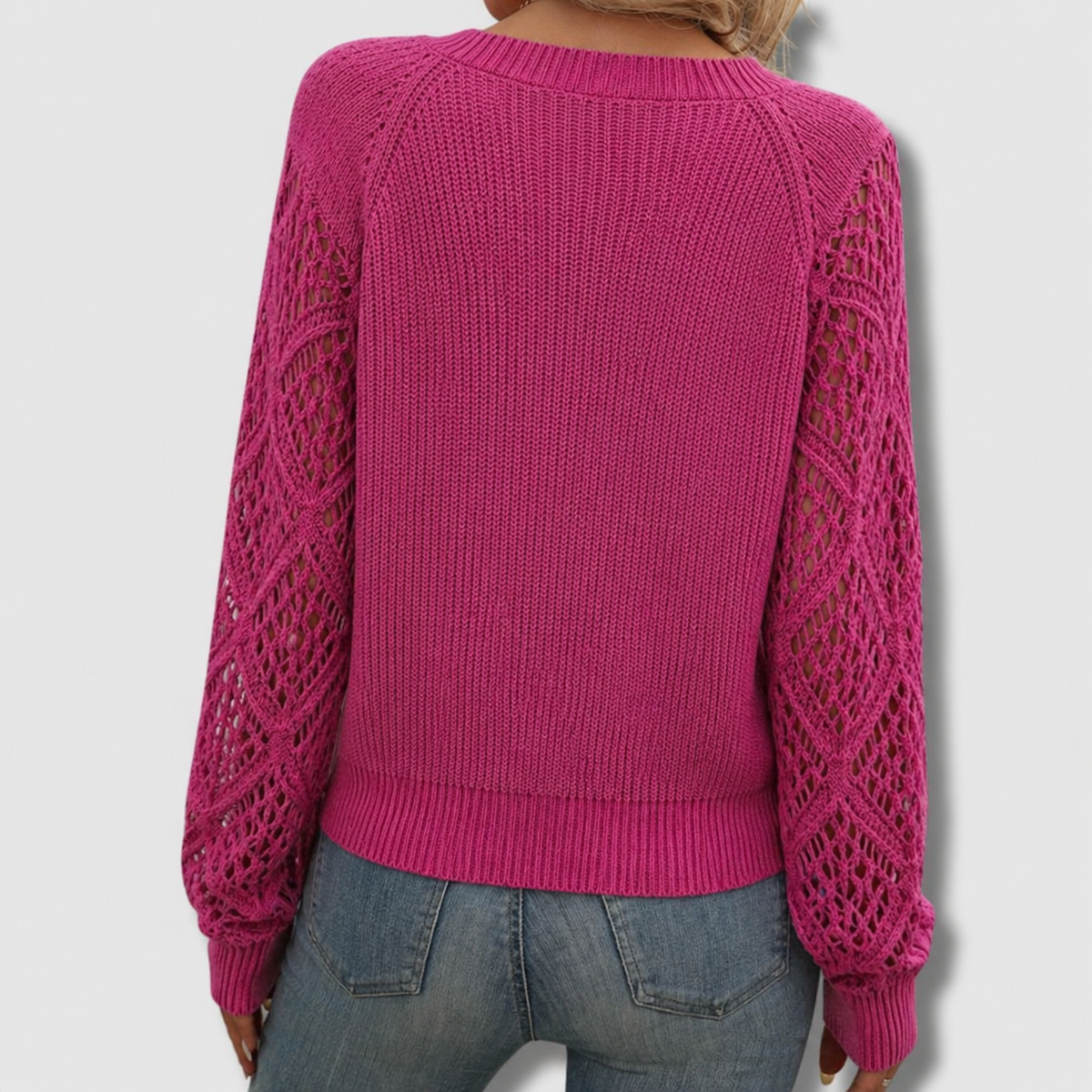 Aspina | Fireside Breathable V-Neck Coziness Sweater