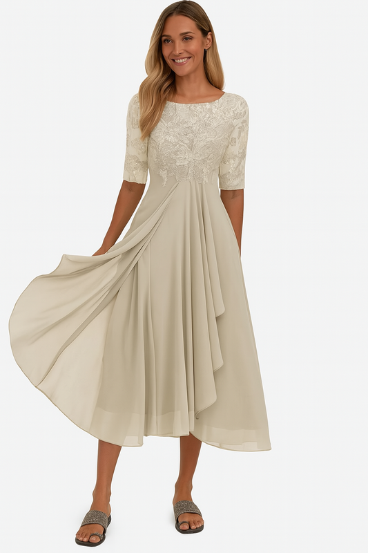 Grace | Everyday Flared A-Line Silhouette Dress