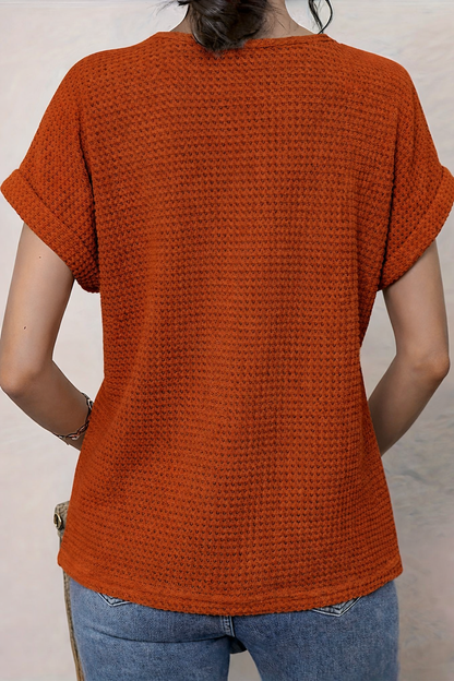 Ariena | Errand-Day Lightweight Lace-Trim Ease Top
