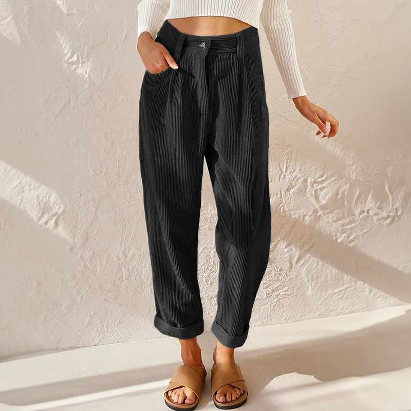 Solange | Weekend Wide-Leg High-Waist Comfort Pants