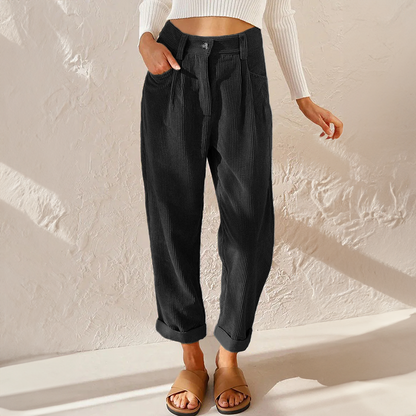 Solange | Weekend Wide-Leg High-Waist Comfort Pants