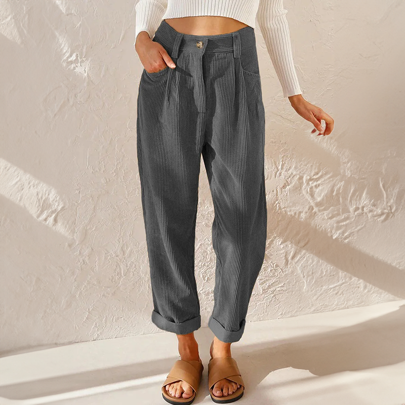Solange | Weekend Wide-Leg High-Waist Comfort Pants