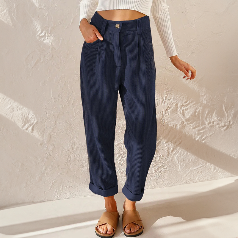 Solange | Weekend Wide-Leg High-Waist Comfort Pants