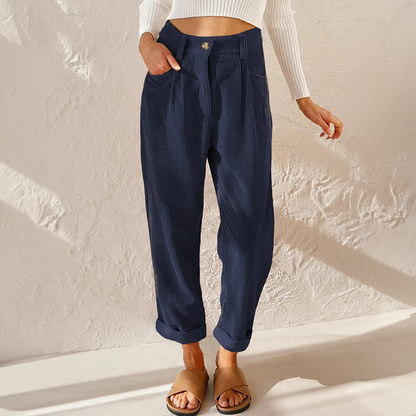 Solange | Weekend Wide-Leg High-Waist Comfort Pants