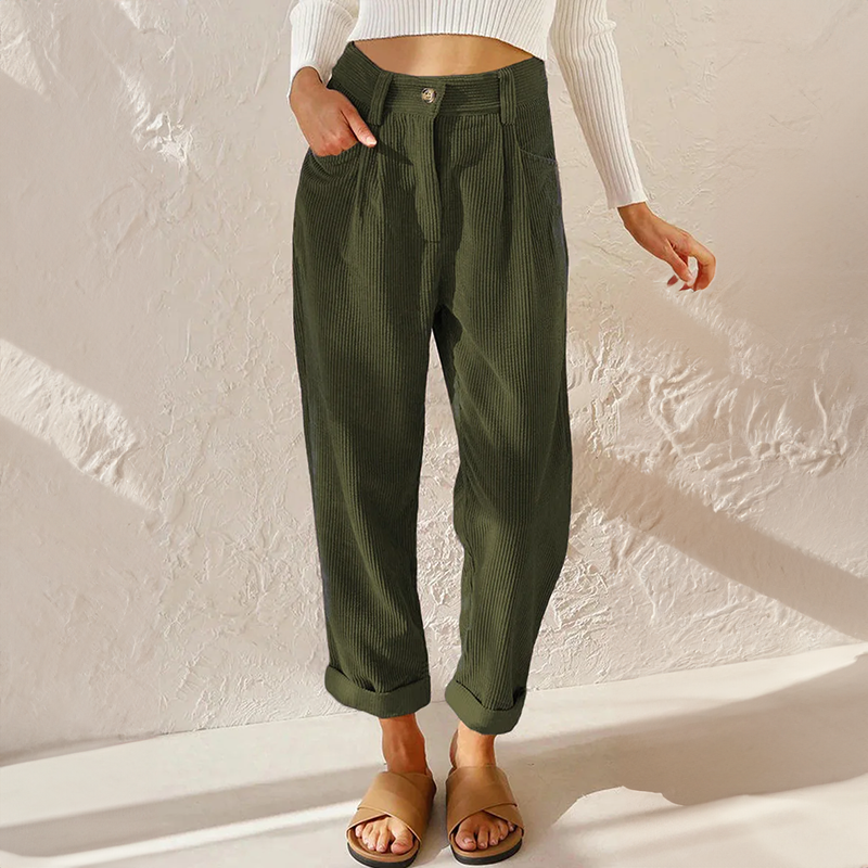 Solange | Weekend Wide-Leg High-Waist Comfort Pants