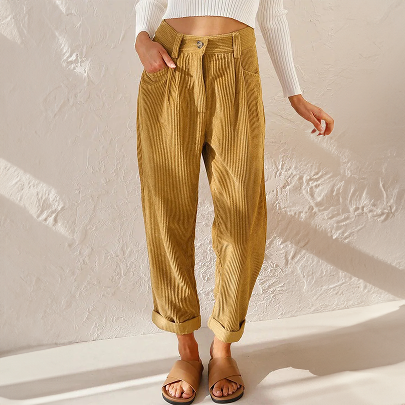 Solange | Weekend Wide-Leg High-Waist Comfort Pants