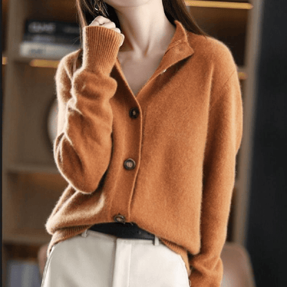 Amabella | Transitional Knit Long-Sleeve Comfort Cardigan