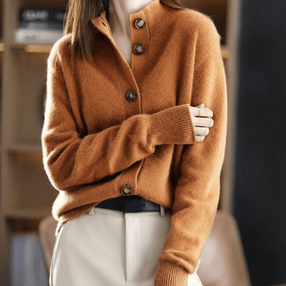 Amabella | Transitional Knit Long-Sleeve Comfort Cardigan