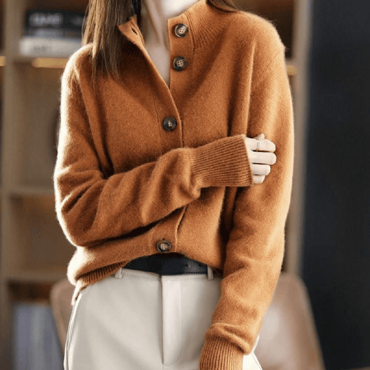 Amabella | Transitional Knit Long-Sleeve Comfort Cardigan
