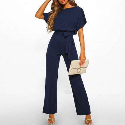 Xanthippe | Warm-Weather Breathable Beach Silhouette Jumpsuit