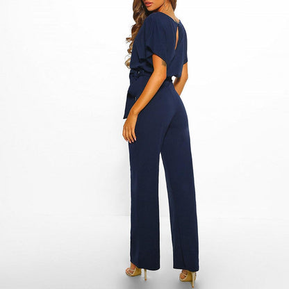Xanthippe | Warm-Weather Breathable Beach Silhouette Jumpsuit