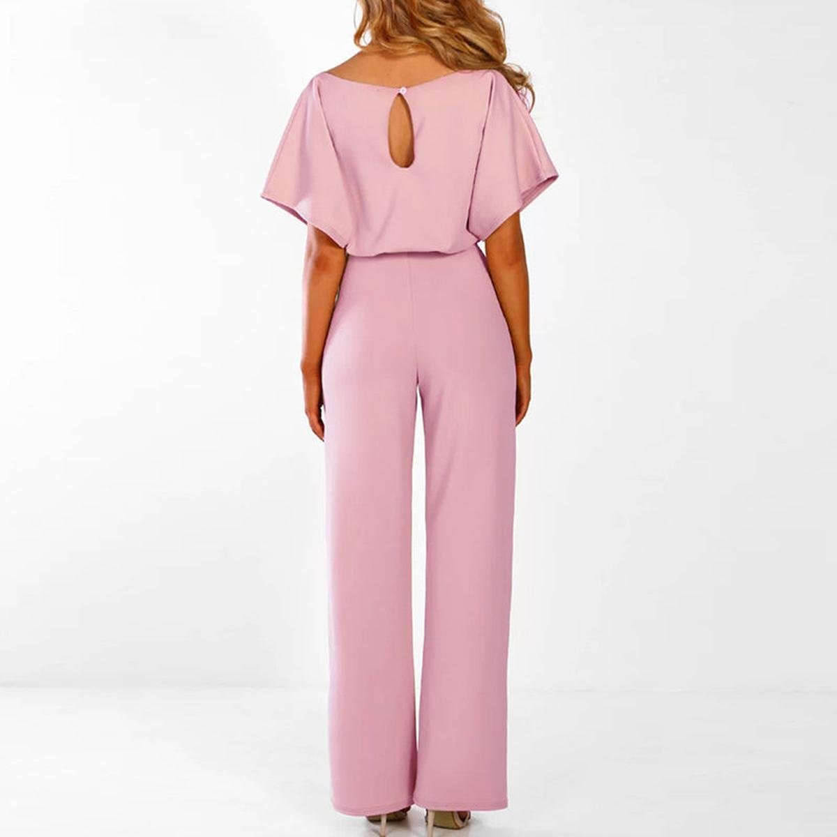 Xanthippe | Warm-Weather Breathable Beach Silhouette Jumpsuit