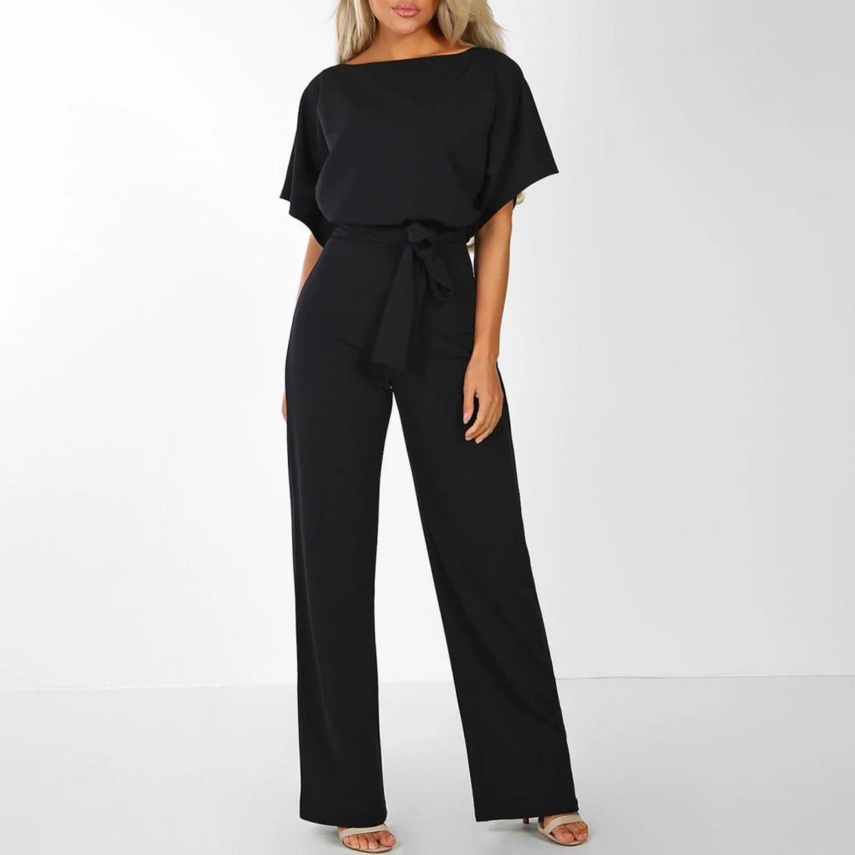 Xanthippe | Warm-Weather Breathable Beach Silhouette Jumpsuit