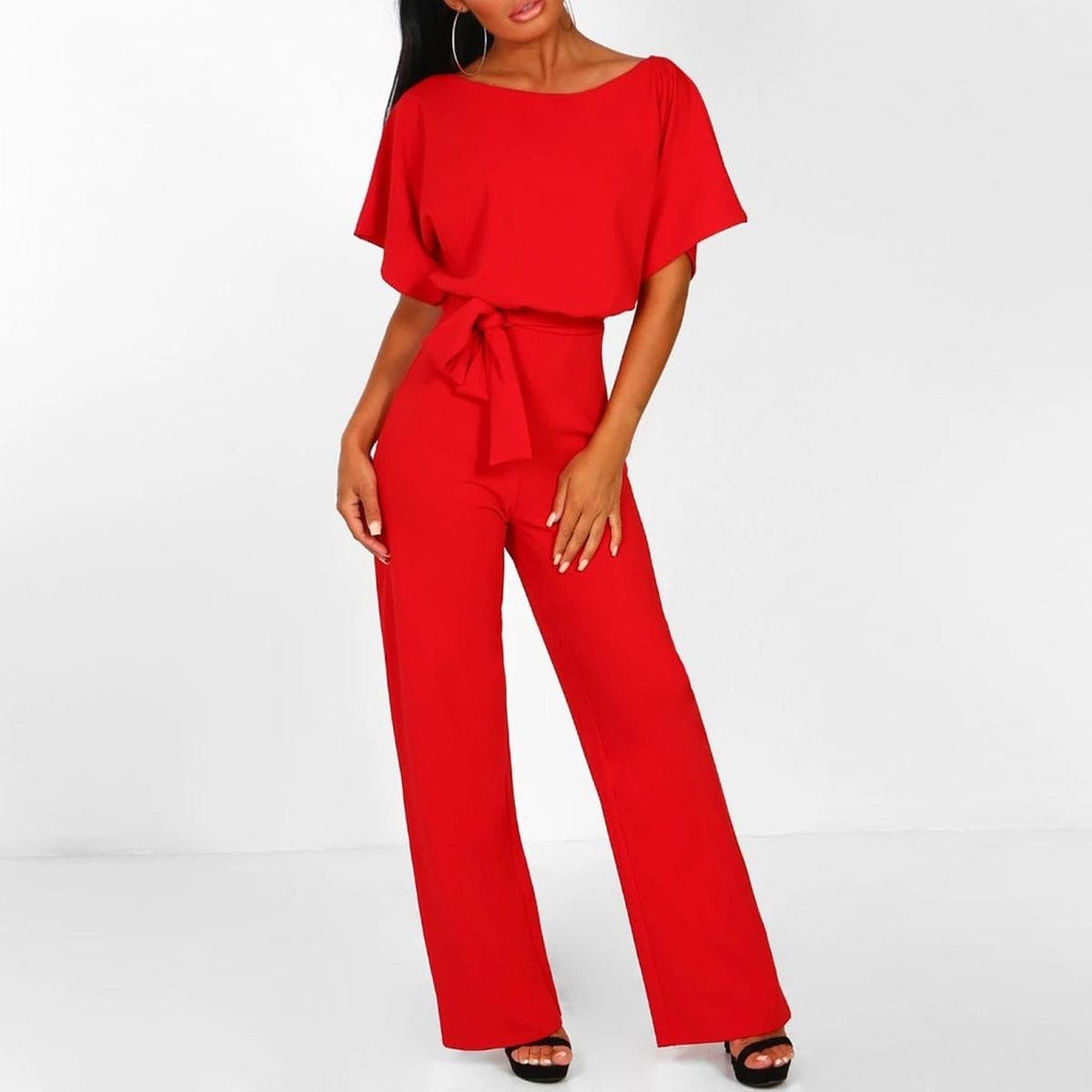 Xanthippe | Warm-Weather Breathable Beach Silhouette Jumpsuit