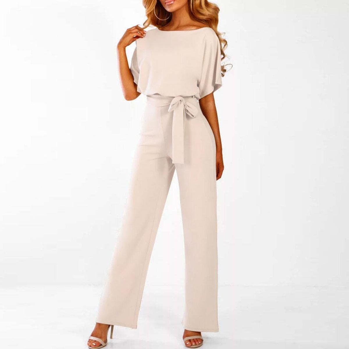 Xanthippe | Warm-Weather Breathable Beach Silhouette Jumpsuit