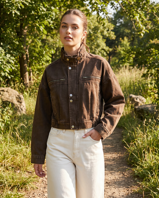 Margaux | Office-Ready Structured Cropped Fit Jacket