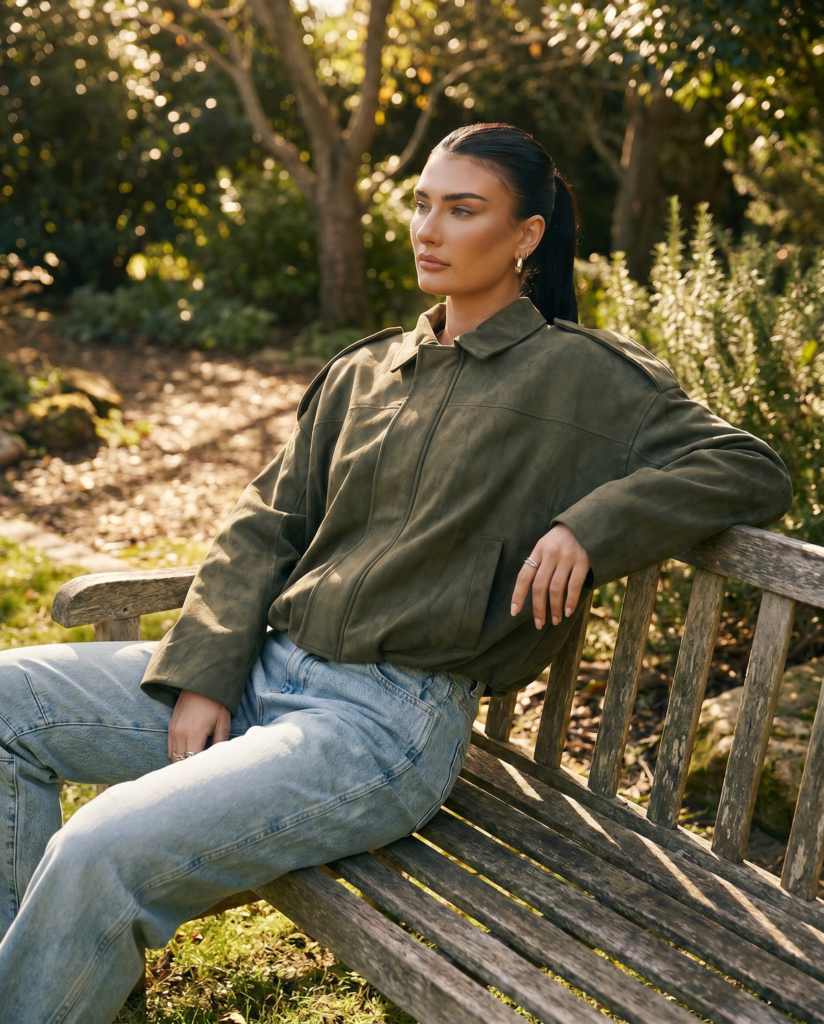 Daphne | Layering Boxy Faux Fit Jacket