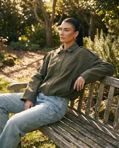 Daphne | Layering Boxy Faux Fit Jacket