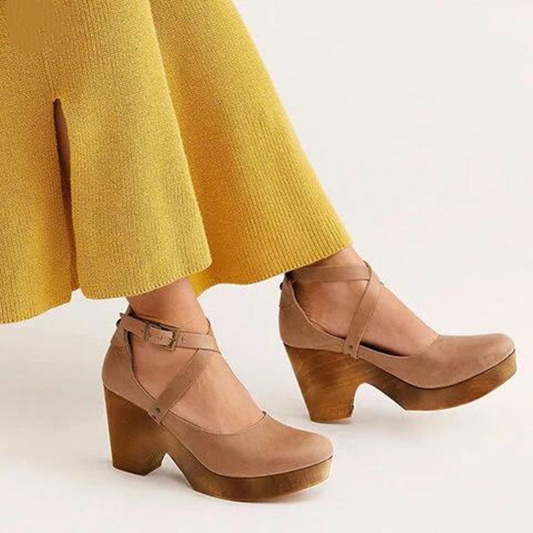 Arya | Warm-Weather Wedge Ankle-Strap Stride Sandal