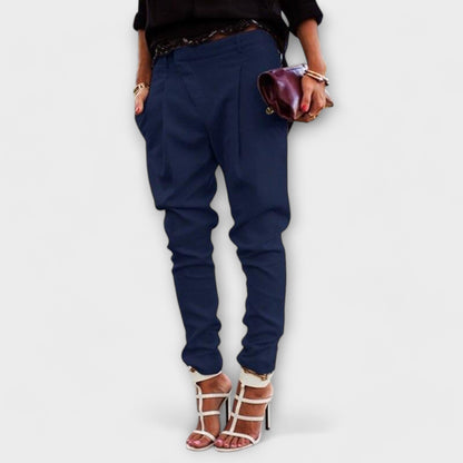 Agnella | Wardrobe-Staple Work Tailored Comfort Trousers