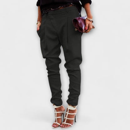 Agnella | Wardrobe-Staple Work Tailored Comfort Trousers