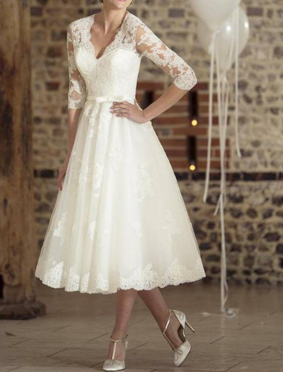 Bernadette | Poolside Vintage Lace Shape Dress