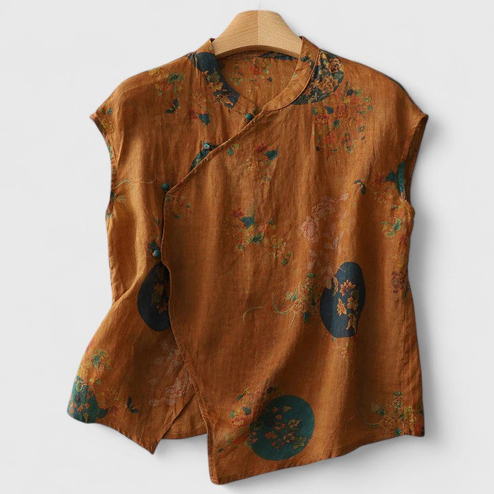 Alinora | Wardrobe-Staple Breathable Lightweight Silhouette Top
